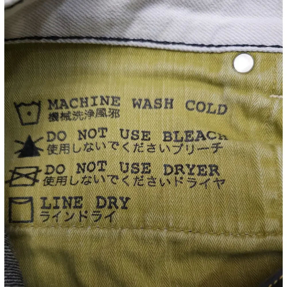 Civilianaire Selvedge Jeans Men’s Dark Wash Japanese Denim Size 31×32 - Picture 8 of 8